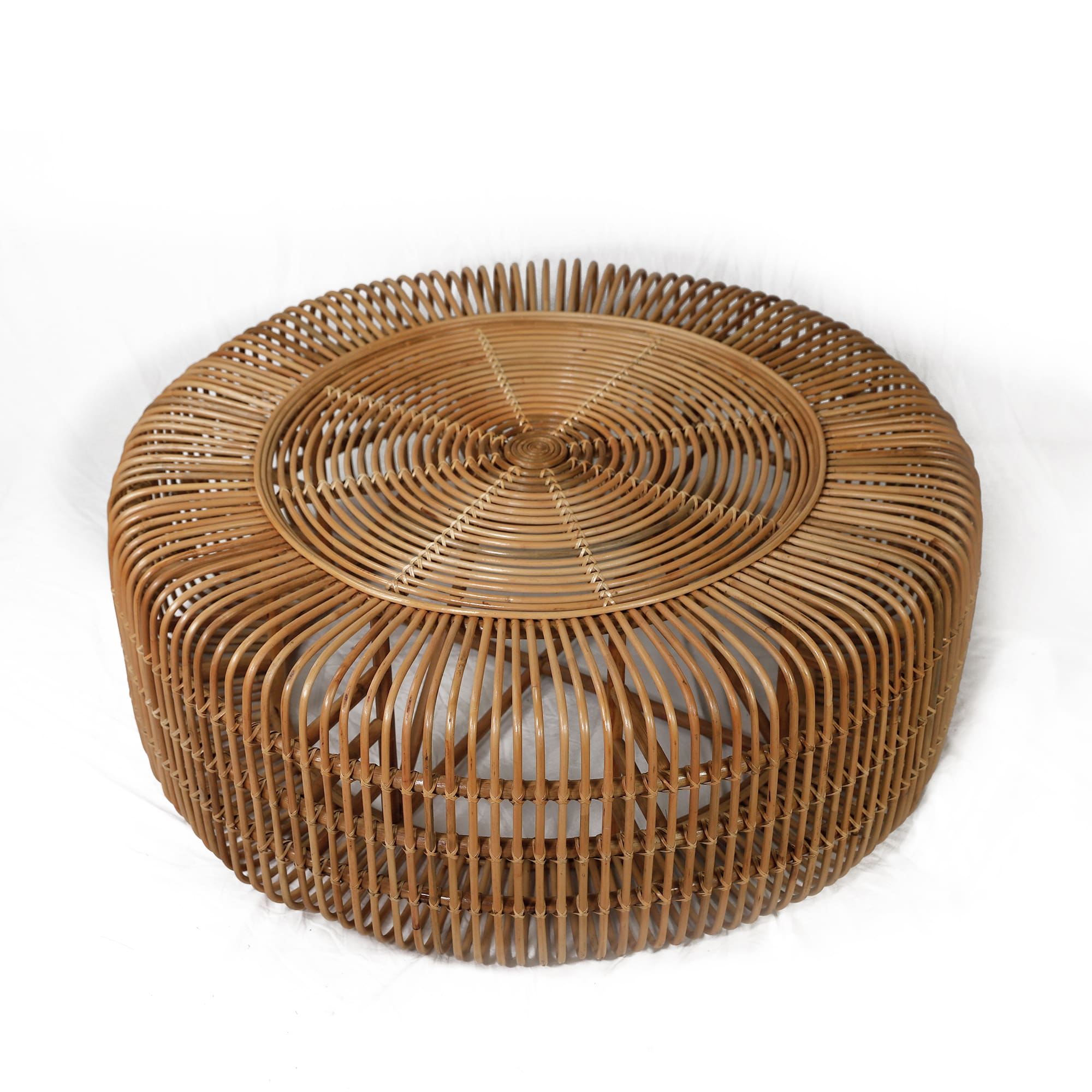 Round Wicker Rattan Coffee Table FN568137